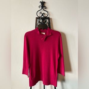 Kate Spade light red Cashmere sweater with bow 🎀